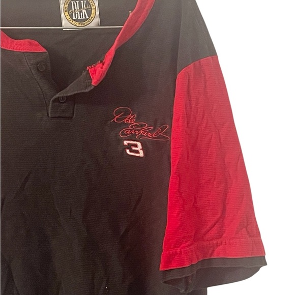 Vintage DLK Dale Earnhardt 7 Time Champ Black and Red Men's Shirt Size Large - Picture 5 of 16
